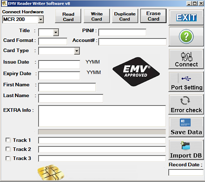 emv writer software